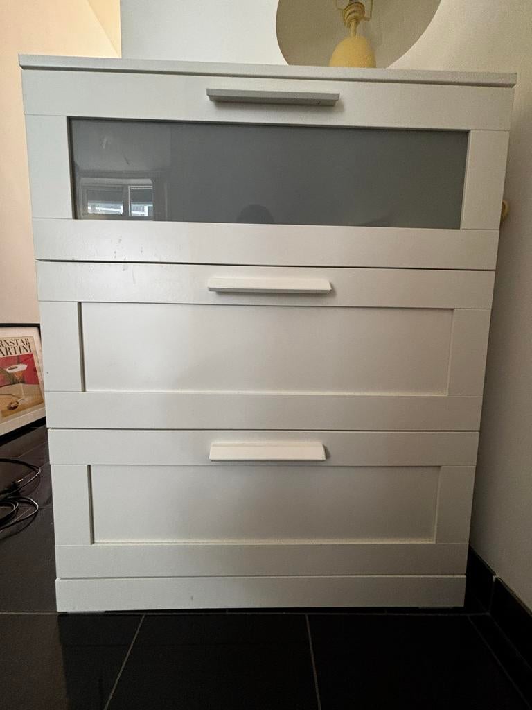 IKEA BRIMNES ladekastje - Gebruikt maar in goede staat, Ophalen, Gebruikt, 50 tot 100 cm, 3 of 4 laden