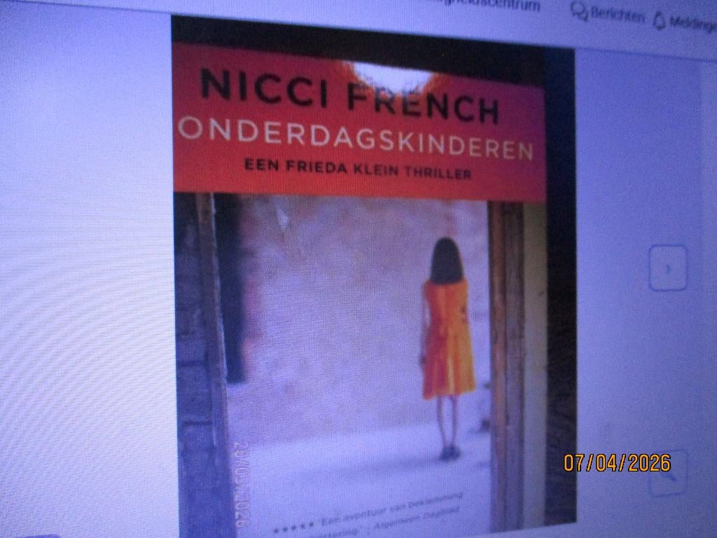 frieda klein thriller donderdagskinderen 9789026330414 #, Ophalen of Verzenden, Gelezen