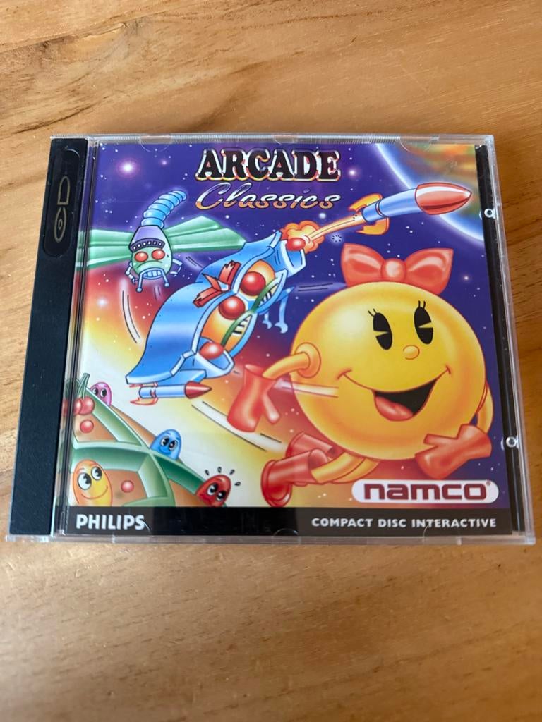 Philips CDI - Arcade Classics (Ms. Pac-Man, Galaxian, Galaga, Gebruikt, Overige genres, 1 speler, Ophalen of Verzenden
