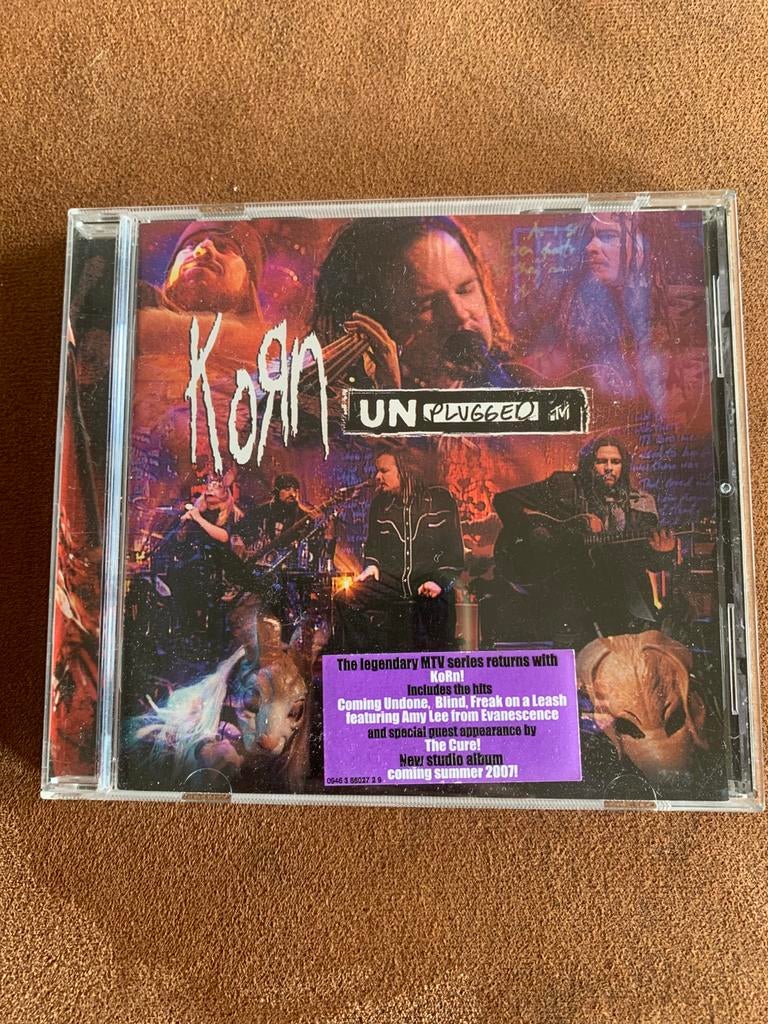 Cd Korn, MTV Unplugged, Ophalen of Verzenden, Gebruikt