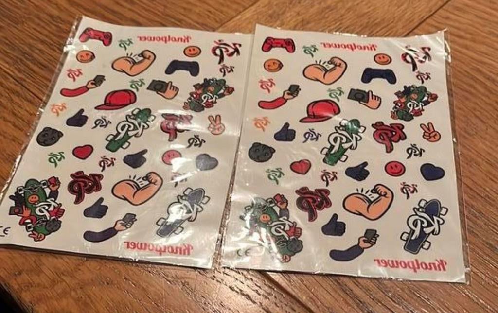 Knolpower tattoos, Ophalen, Zo goed als nieuw