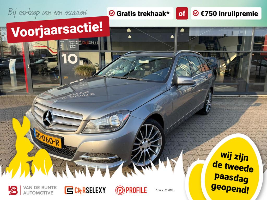Mercedes-Benz C-klasse Estate 200 Avantgarde *Stoelverwarmin, Automaat, Euro 5, Zwart, 4 cilinders