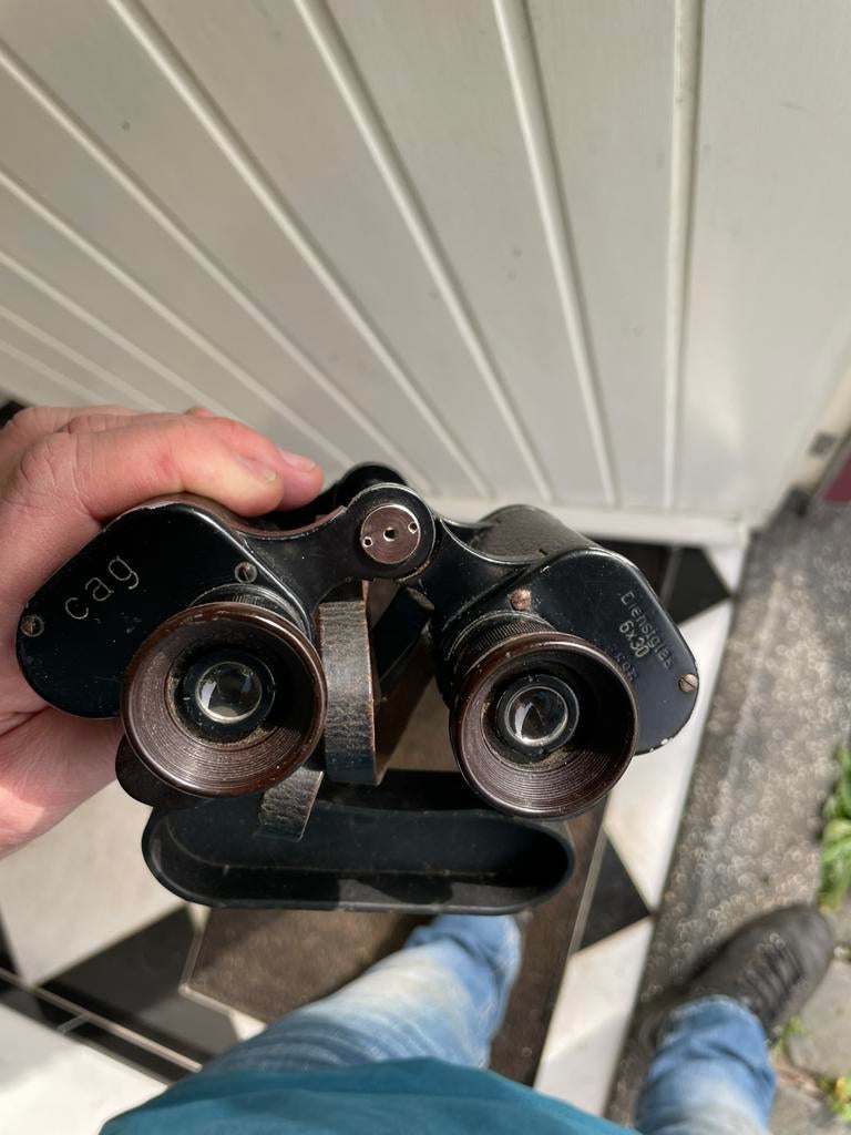 Dienstglas CAG met kapje en riempje, Verzamelen, Ophalen of Verzenden, Duitsland