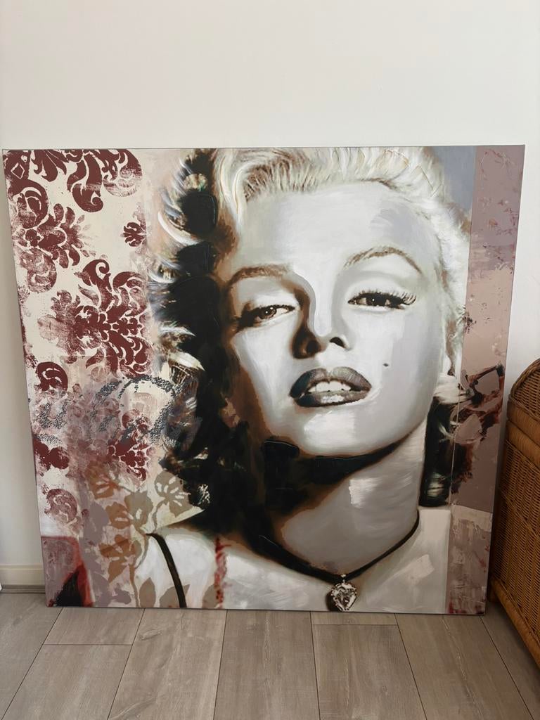 Schilderij van Marilyn Monroe, Antiek en Kunst, Kunst | Schilderijen | Modern, Ophalen