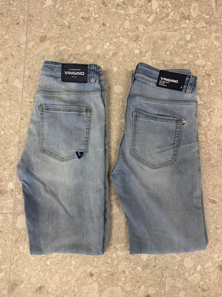 Kinder Vingino spijkerbroek jeans 2st maat 164 14 years, Ophalen of Verzenden, Zo goed als nieuw, Jongen, Broek
