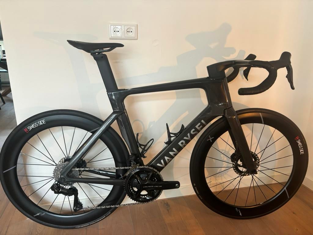 Van Rysel RCR-F Pro Dura Ace Di2 powermeter Aero Large L, 28 inch, Carbon, -, Heren