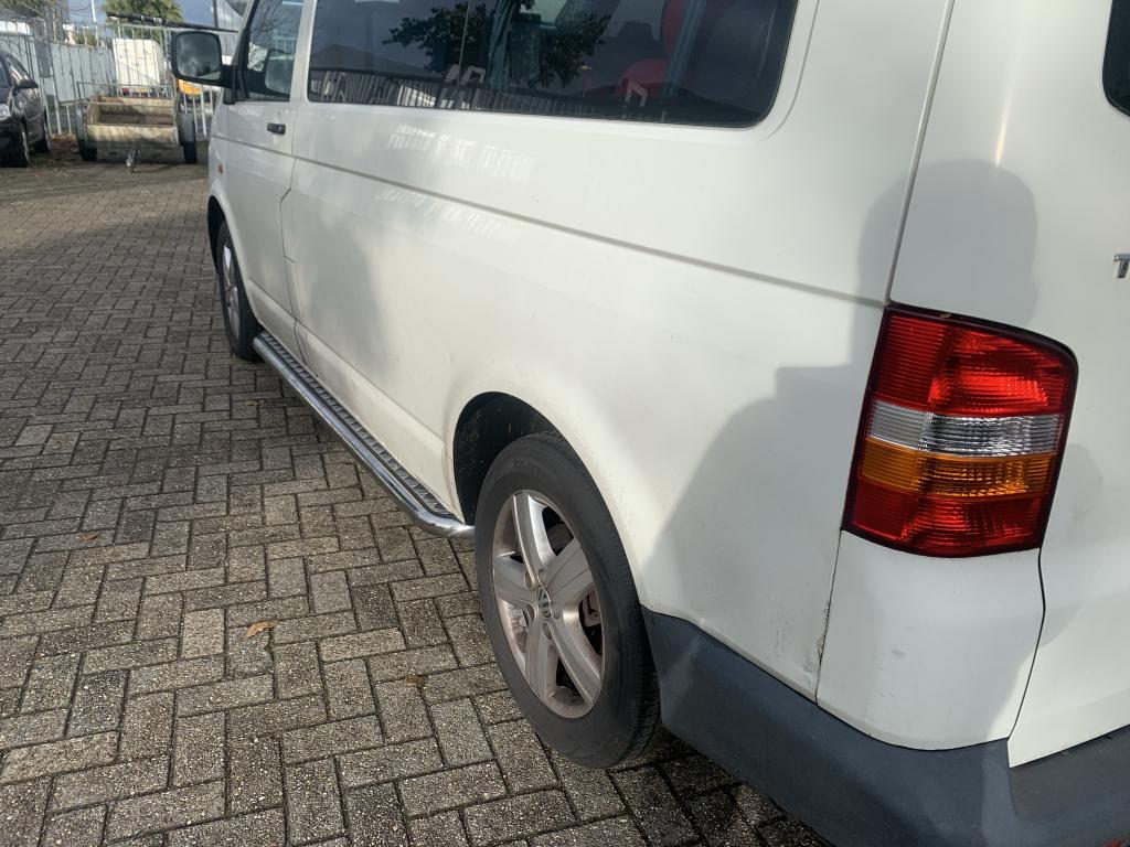 VW T5 Sidebars buis 60 mm met aluminium treeplank, Niet ingevuld, Niet ingevuld, Niet ingevuld