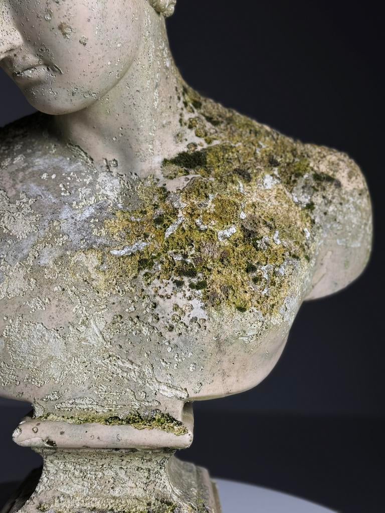 Borstbeeld Hermes gips klassiek, Ophalen, Zo goed als nieuw