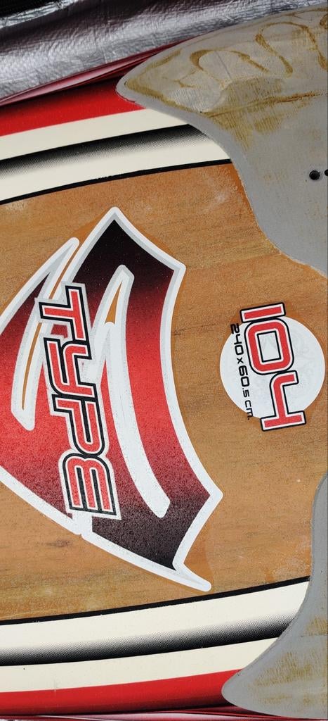 Starboard S-Type 104 liter windsurfplank, Ophalen, Minder dan 250 cm, Plank, Gebruikt