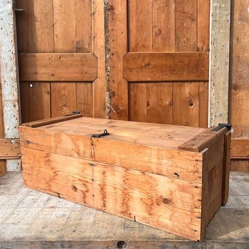 Houten kist eierkist origineel 78,5 x 31,5 x 27 cm, Minder dan 50 cm, Gebruikt, 50 tot 100 cm, Ophalen of Verzenden