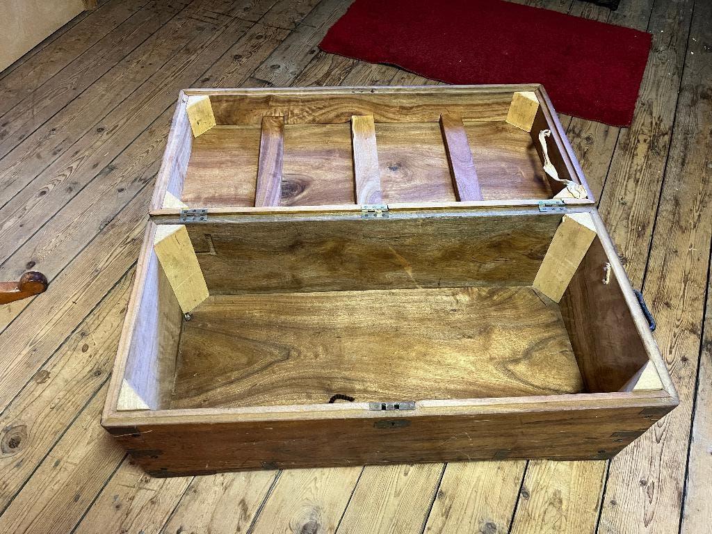 scheepskist, Ophalen, Minder dan 50 cm, Gebruikt, 50 tot 100 cm