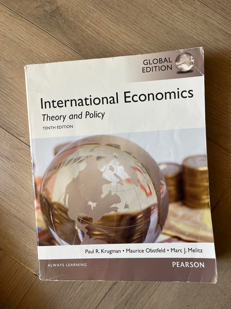 International Economics Theory and Policy - 10th Edition, Ophalen of Verzenden, Gelezen, Economie en Marketing