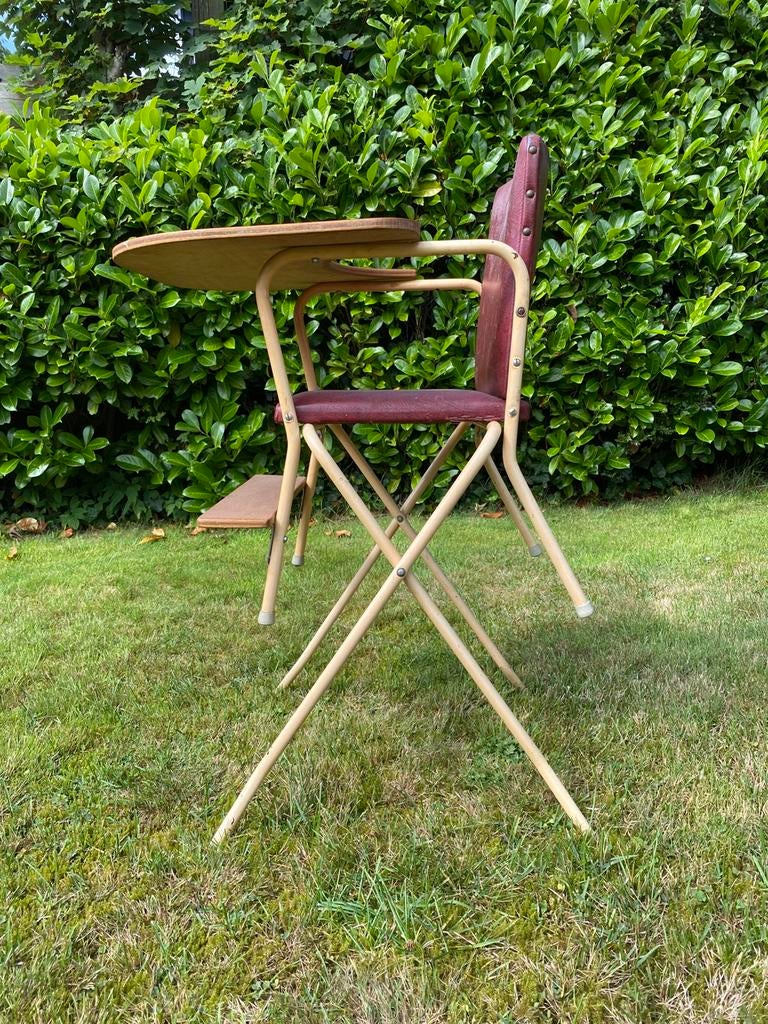 Vintage tafel/kinderstoel jaren ‘70, Kinderen en Baby's, Kinderstoelen, Ophalen, Gebruikt, Overige typen