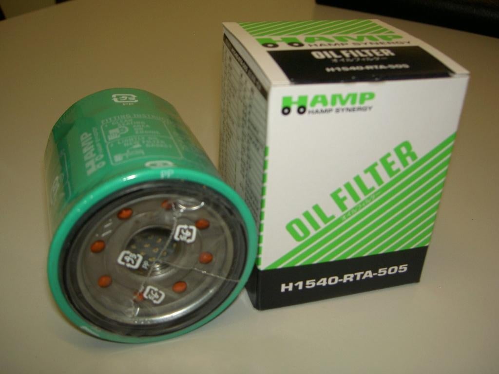 Hamp Oilfilter Oliefilter - HRV HR-V Stream Shuttle Logo, Ophalen of Verzenden