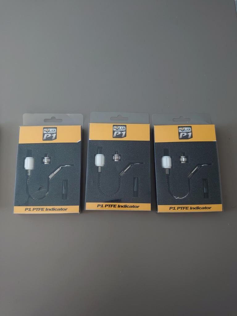 3 Solar P1 PTFE indicators, Watersport en Boten, Hengelsport | Karpervissen, Ophalen of Verzenden, Zo goed als nieuw, Overige typen