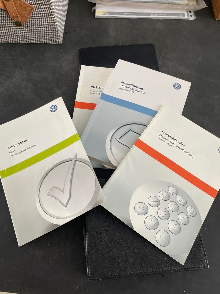 VW Golf GTI 6R Nederlands Serviceboekjes Set, Ophalen of Verzenden