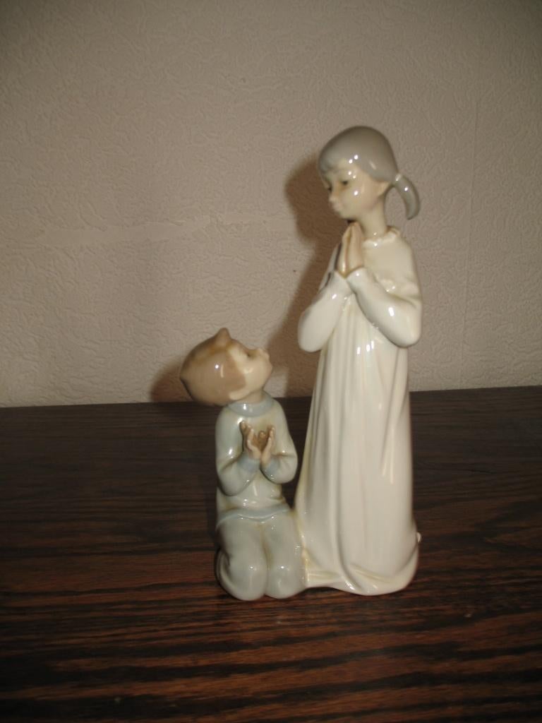 Lladro Nano Porselein Sculpture Gebed Vintage, Ophalen of Verzenden