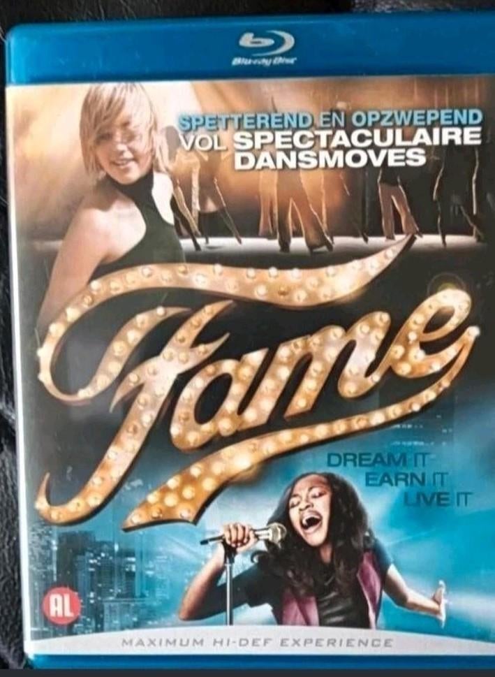 Fame bluray NL ondertiteld, Ophalen of Verzenden, Zo goed als nieuw, Muziek en Concerten