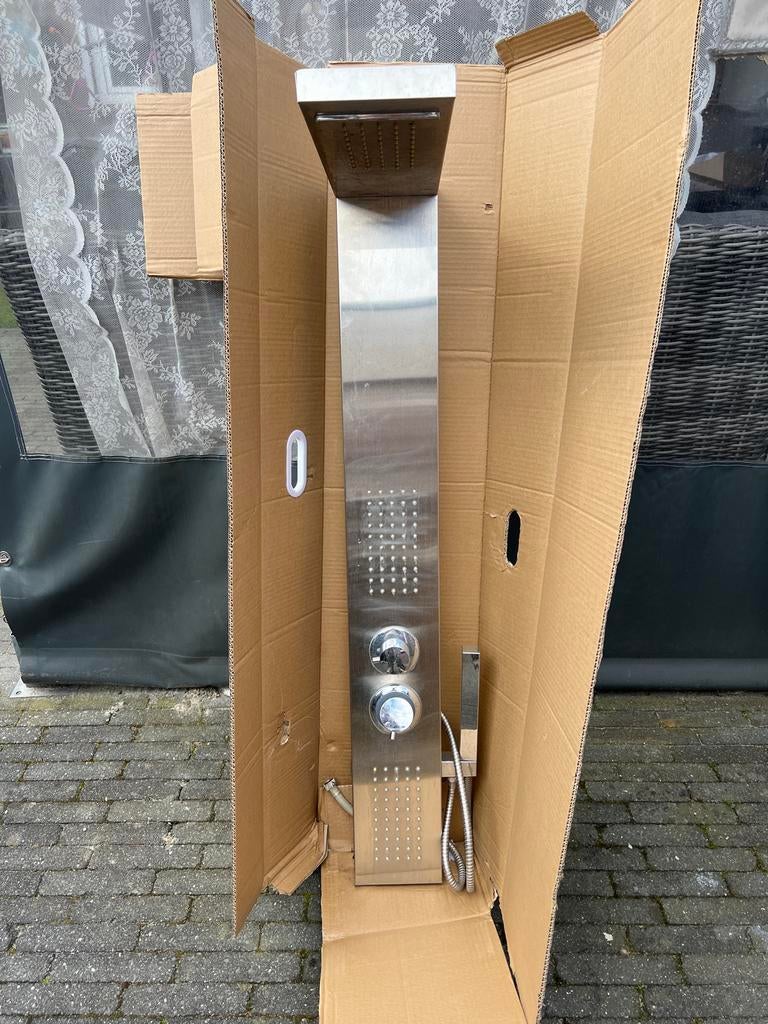 Douchepaneel RVS, Ophalen, Gebruikt, Rvs, Douche