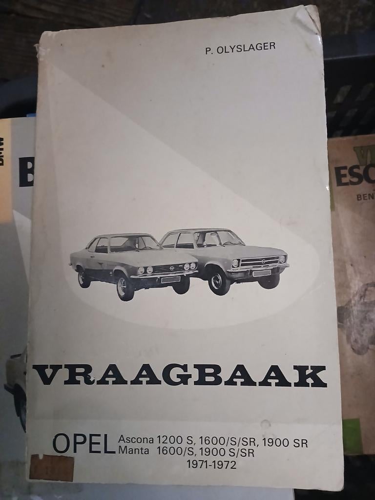 Opel Manta ascona vraagbaak 71 72, Ophalen of Verzenden
