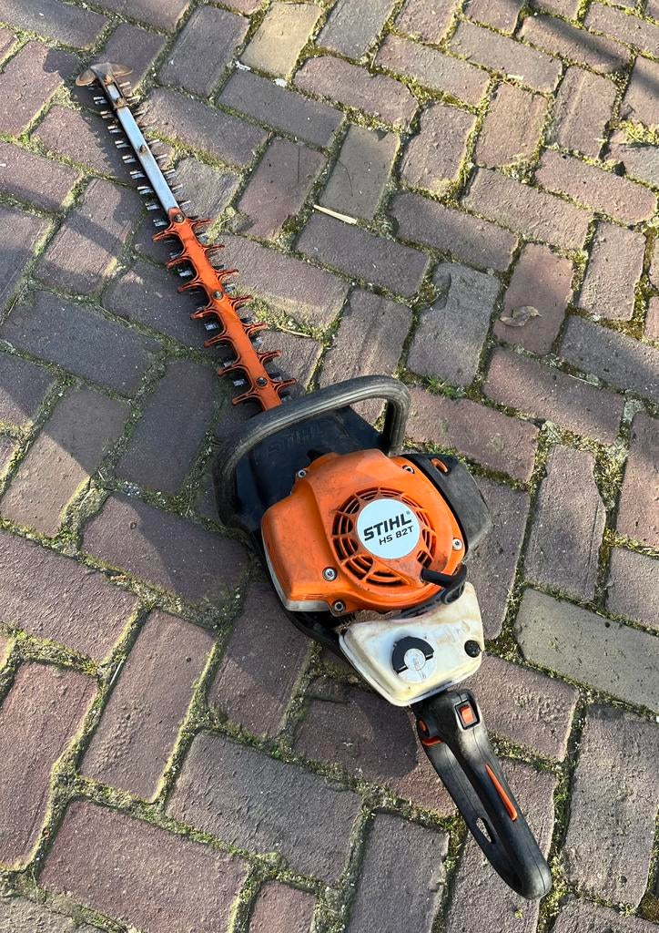Stihl HS82T heggeschaar, Ophalen of Verzenden, Zo goed als nieuw, Benzine