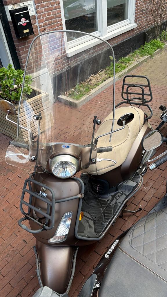 SYM Fiddle 2012 snor van 1e eigenaar, Ophalen, Maximaal 45 km/u, Zo goed als nieuw, Benzine