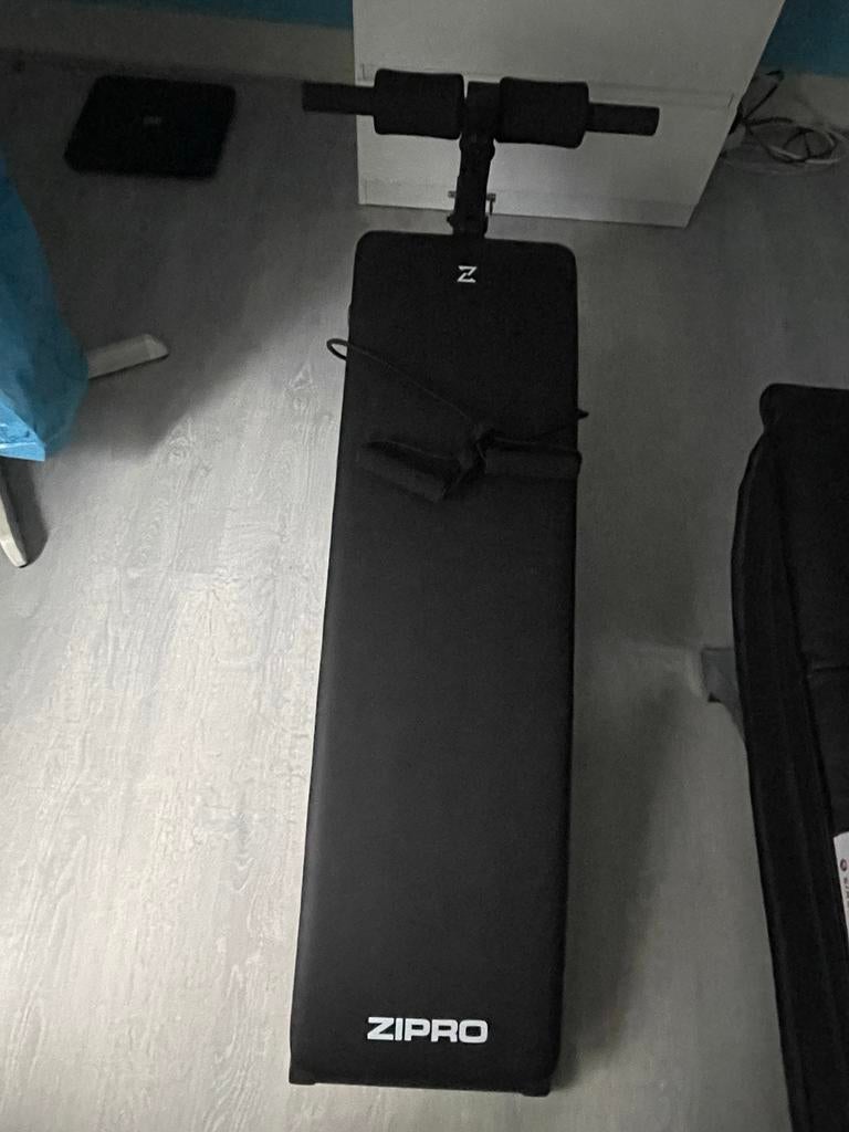 Zipro  nieuwe fitnessbank wel opgebouwd maar nooit gebruikt!, Ophalen, Nieuw, Buik, Fitnessbank