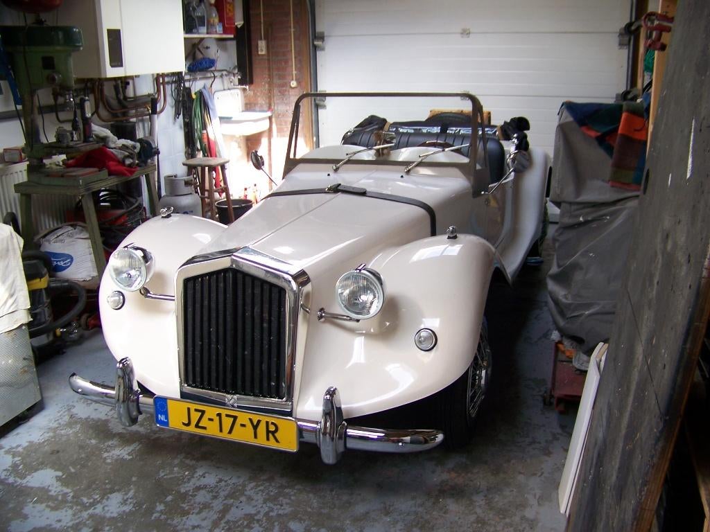 Cygnus Citroën 2CV 0.6 1983 Wit, Auto's, 602 cc, Zwart, 29 pk, Wit