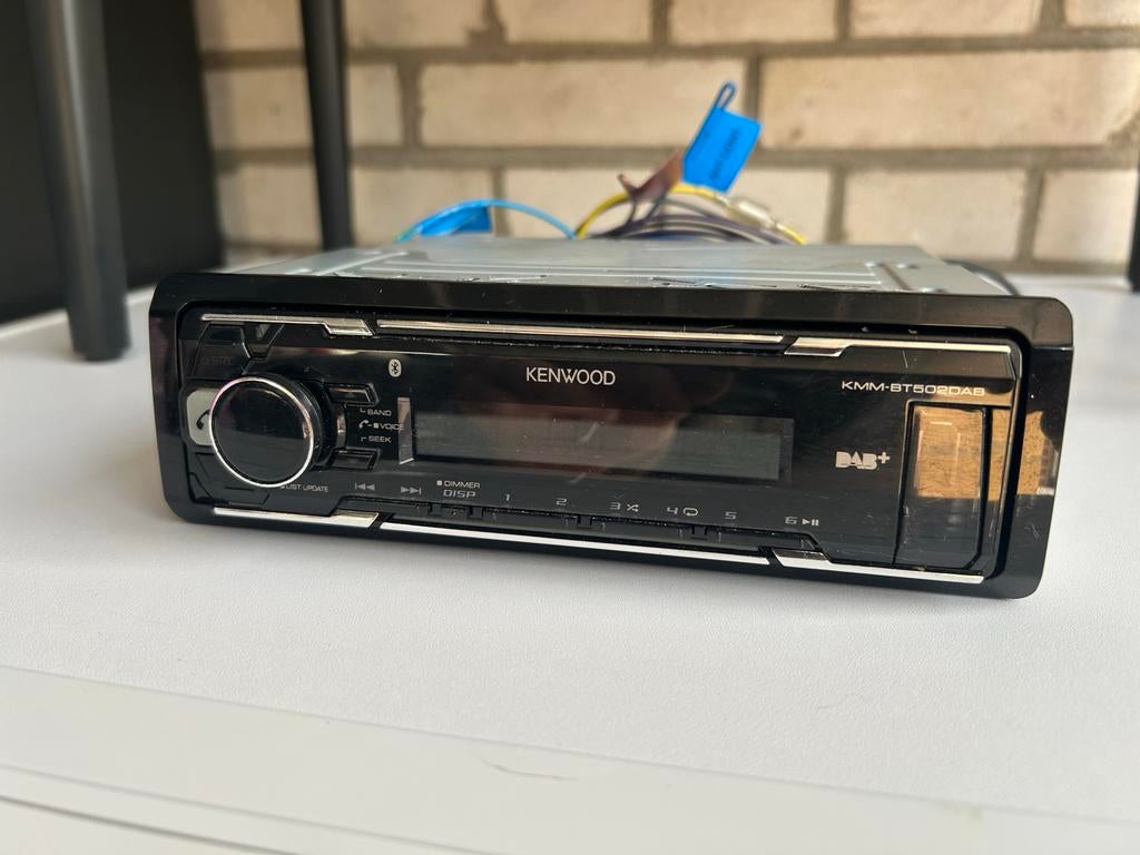 Kenwood autoradio met Bluetooth en USB, Ophalen, Gebruikt