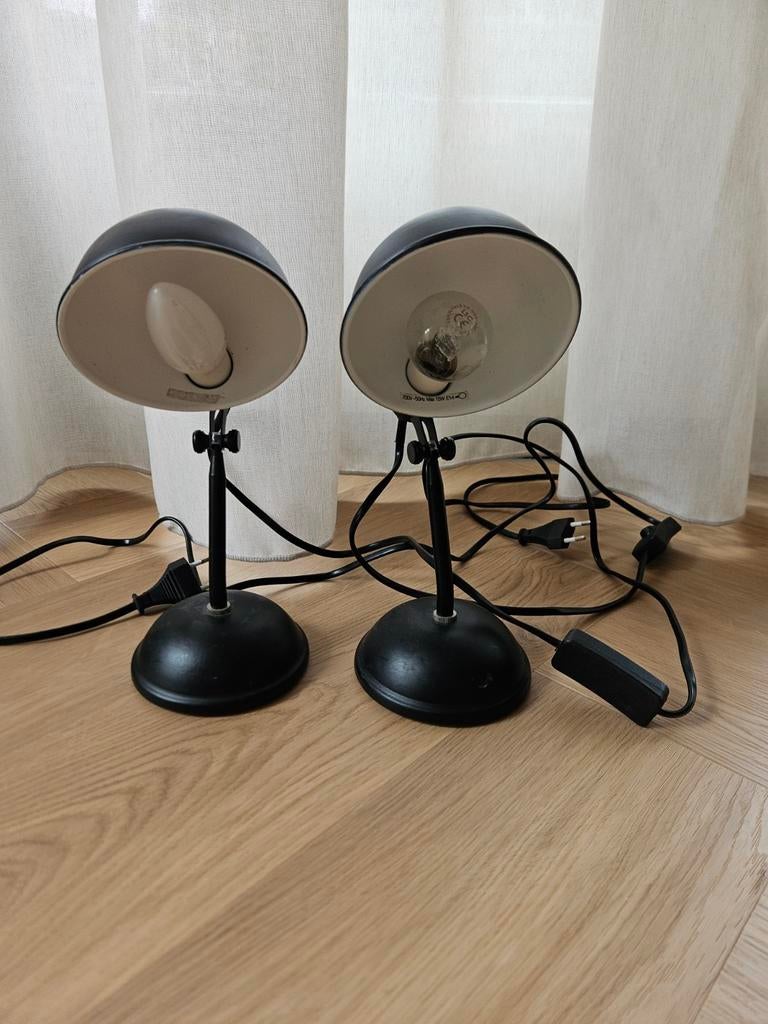 Tafellamp, nachtkastje lamp 2 stuks, Ophalen, Minder dan 50 cm