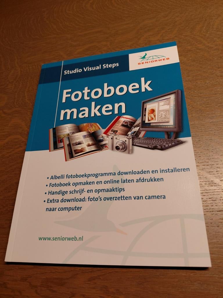 FOTOBOEK MAKEN - STUDIO VISUAL STEPS, Ophalen of Verzenden, Nieuw, Overige onderwerpen