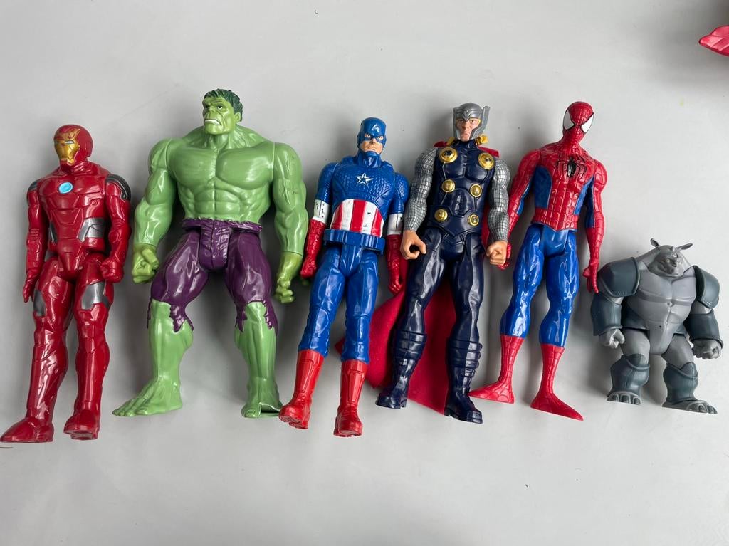 Marvel superhelden, Ophalen of Verzenden, Zo goed als nieuw