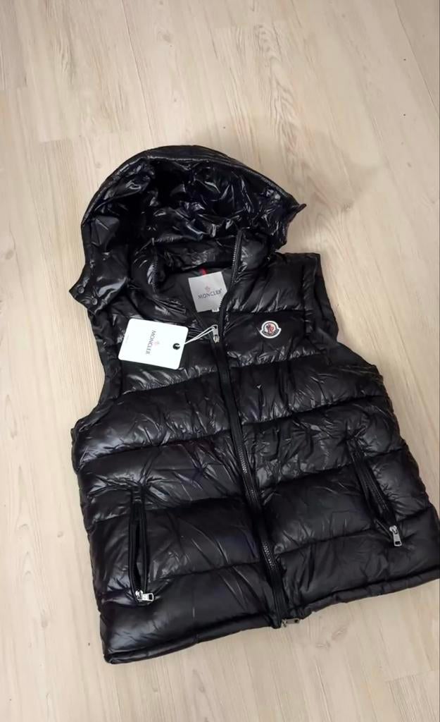 Moncler Bodywarmer Zwart Maat M, Ophalen of Verzenden, Nieuw, Maat 48/50 (M), Zwart