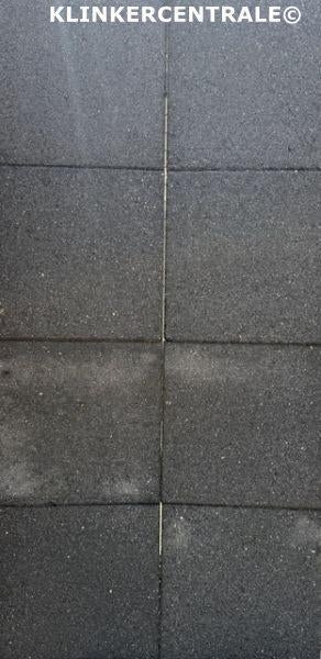 242m2 antraciet zwart met spikkel 50x50x6cm betontegels, Bij dit gebruikte product niet meer te achterhalen., Gebruikt, Verzenden