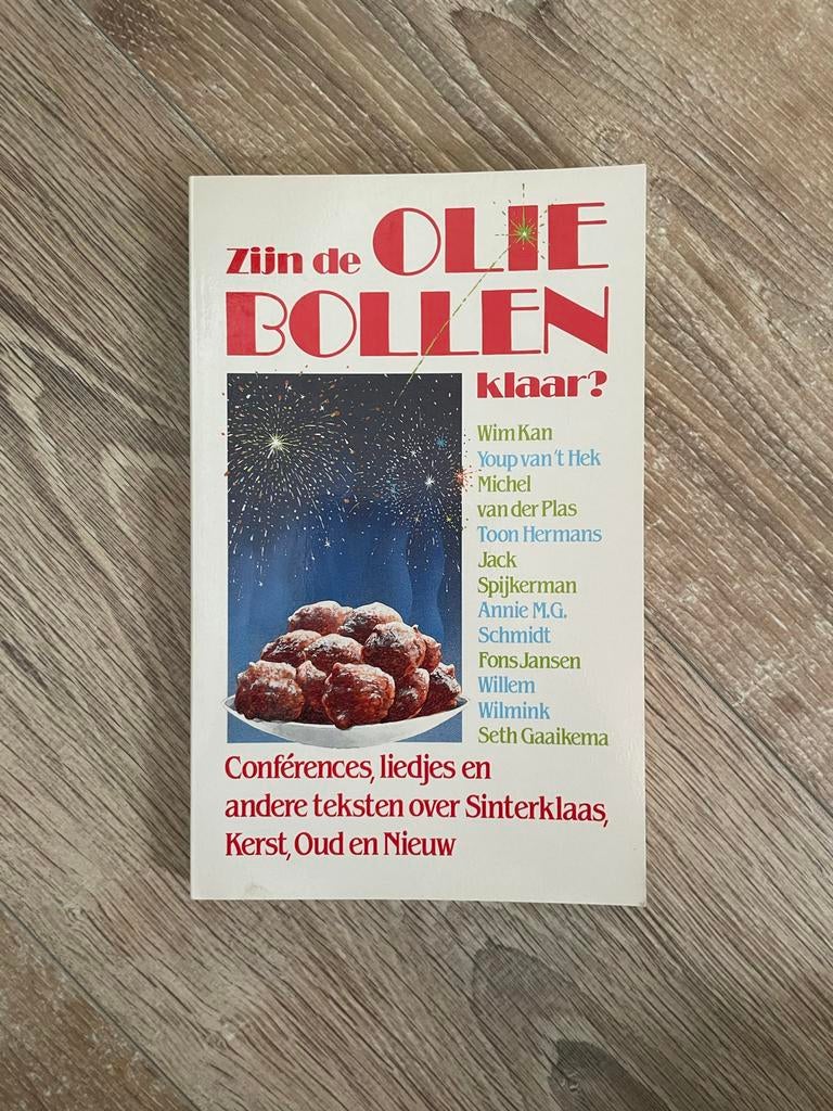 Zijn de Oliebollen klaar? - Conférences, liedjes en teksten, Ophalen of Verzenden, Gelezen, Cabaret
