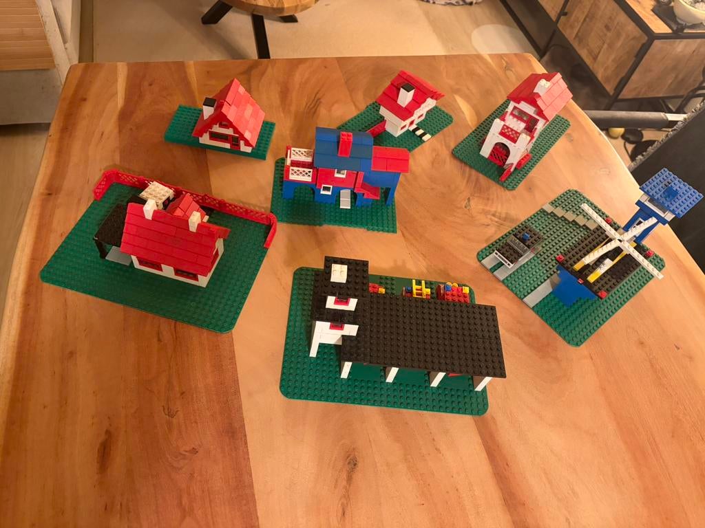 Lego jaren 70 vintage huizen, Ophalen of Verzenden, Gebruikt, Complete set, Lego