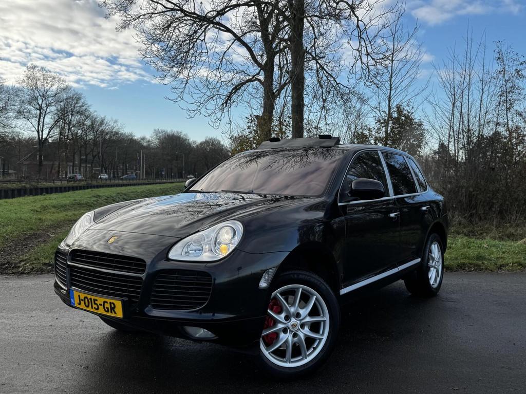 Porsche Cayenne 4.5 Turbo Youngtimer/Pano/451Pk/Luxe, Auto's, Automaat, Cayenne, 8 cilinders, Zwart