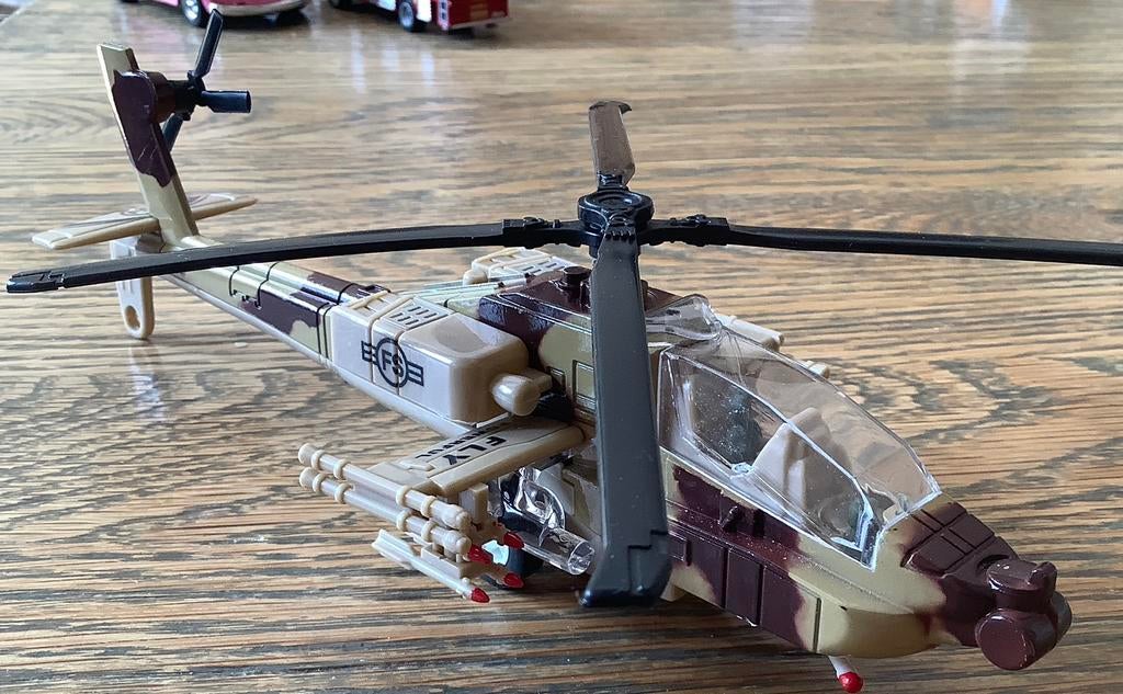 BLACKHAWK MILITAIRE GEVECHTS HELIKOPTER 20 CM, Verzamelen, Speelgoed, Ophalen of Verzenden, Gebruikt