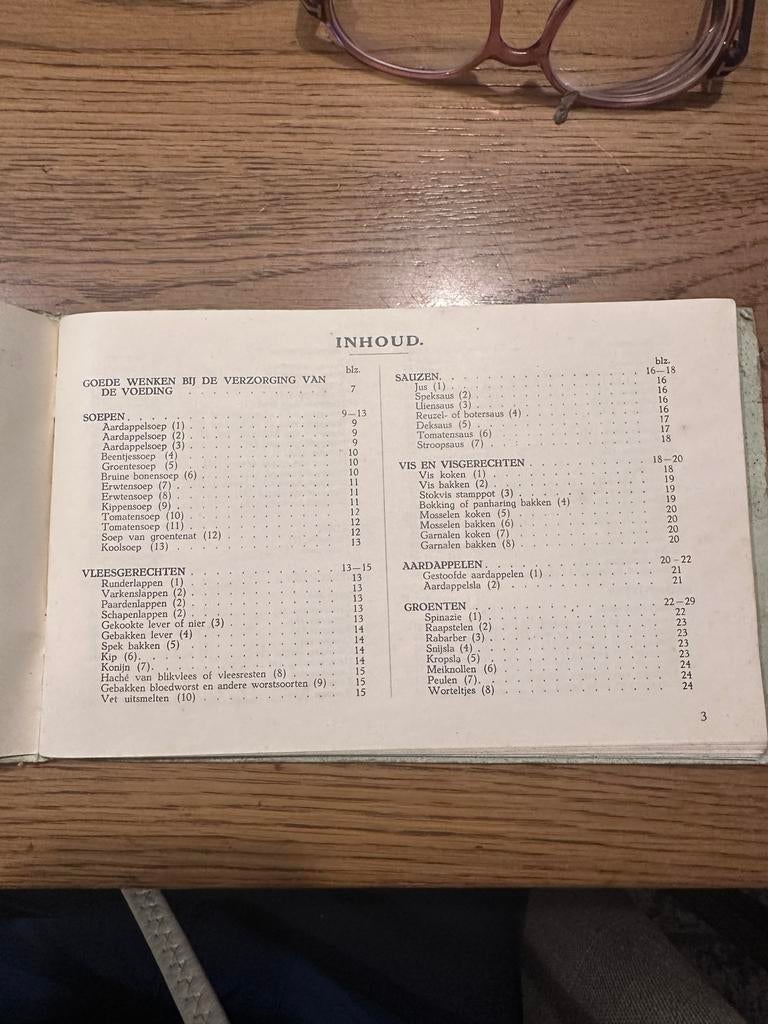 Oud kookboekje kookcursus platteland, Verzamelen, Ophalen of Verzenden, Gebruikt