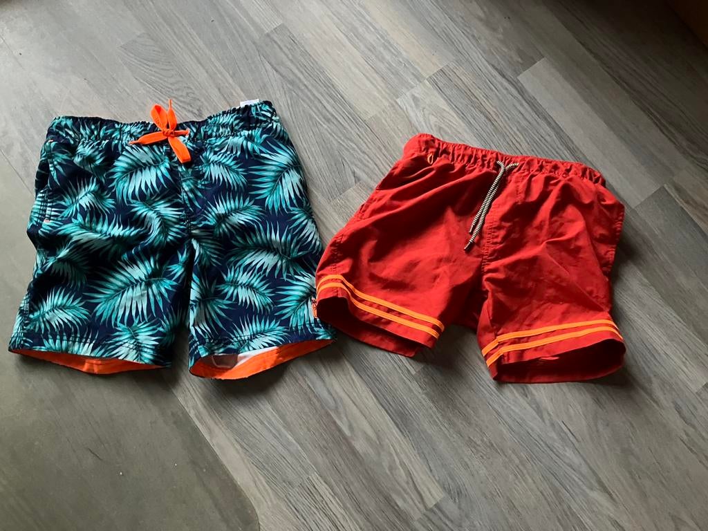 2 leuke korte broeken Scotch&soda en WE maat 158 koopje, Ophalen of Verzenden, Zo goed als nieuw, Jongen, Broek