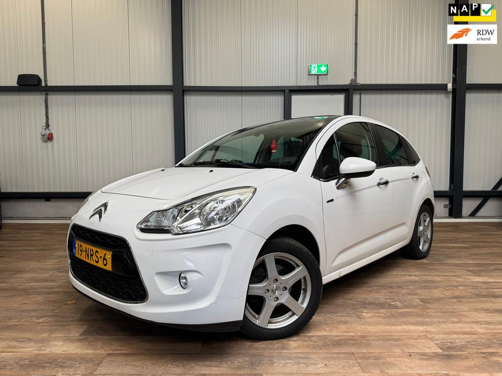 Citroen C3 1.4 VTi Exclusive / CLIMA / LEDER / NAVI / Panora, Voorwielaandrijving, Euro 5, Zwart, Wit