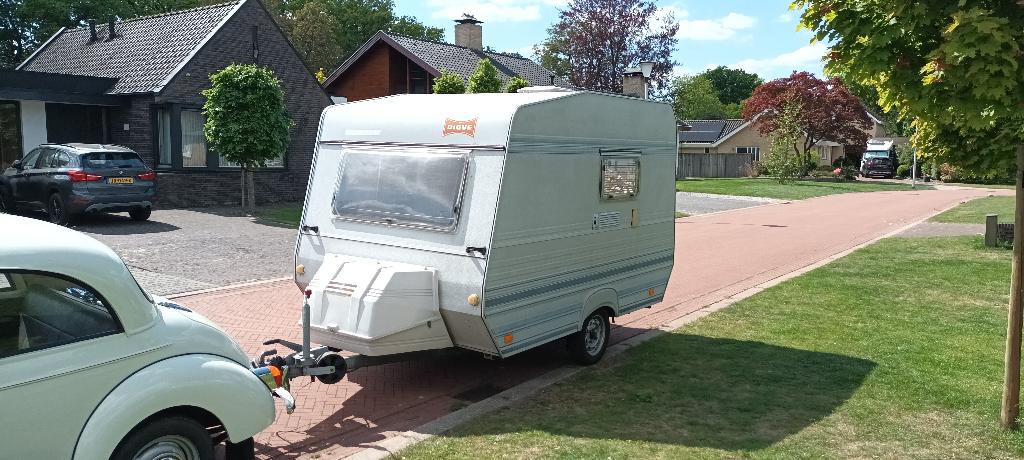 lichtgewicht caravan Pigue Ibis 346D, Standaardzit, Luifel, Dwarsbed, Adria