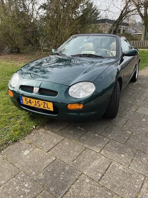 MGF Cabrio 1999, groen, 53.600 km, Hardtop, zeer mooi!, Auto's, MG, Achterwielaandrijving, 4 cilinders, Cabriolet, 1796 cc