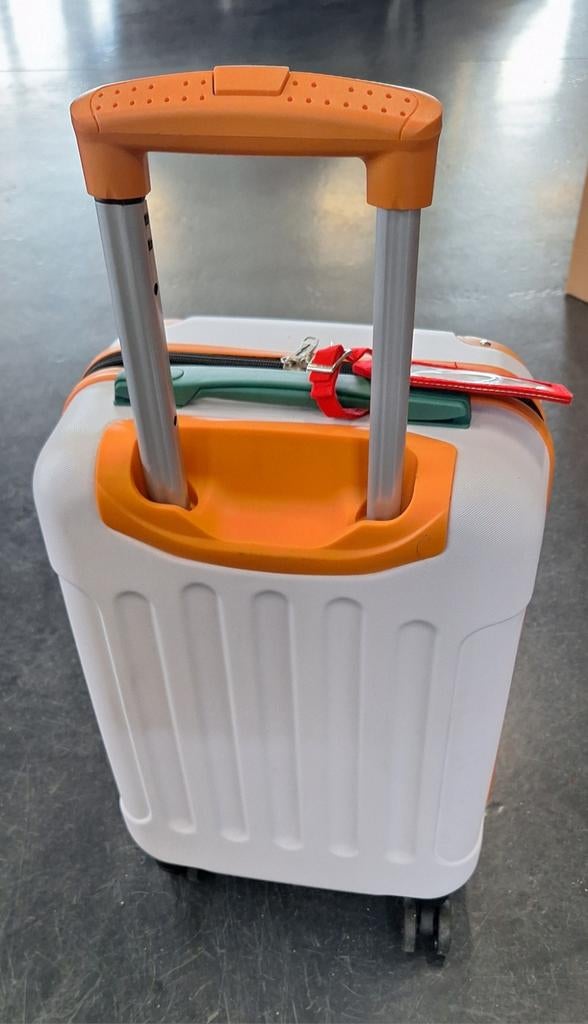 Reis-trolley Postcodeloterij - Nieuw, 40 tot 60 cm, Wieltjes, 20 tot 30 cm, Wit