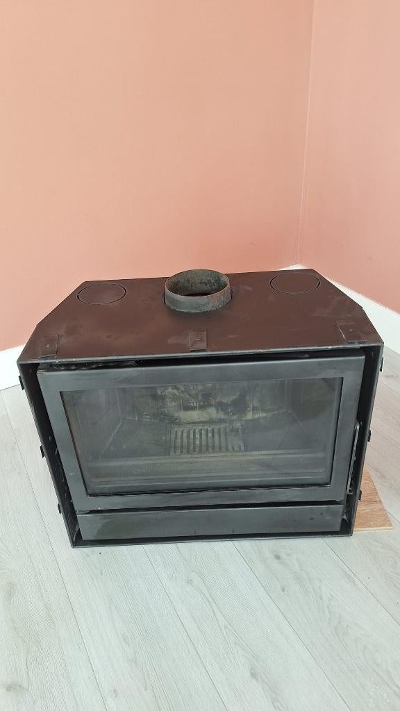 Wanders houtkachel inzethaard, Ophalen, Gebruikt, Hout, Houtkachel