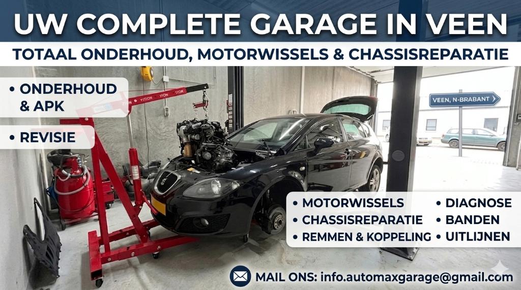 Vakkundige Autoservice – Reparatie & Onderhoud – Veen, Overige uren, Vanaf 10 jaar, Overige vormen, Geschikt als bijbaan