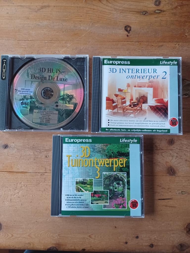 3D Huis, Tuin & Interieur Ontwerper Software, Computers en Software, Ontwerp- en Bewerkingssoftware, Gebruikt, Windows, Ophalen of Verzenden