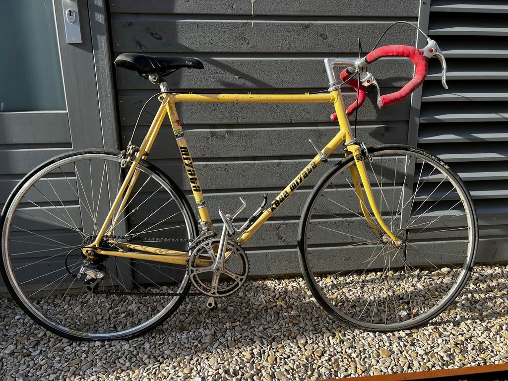 Koga Miyata vintage racefiets - Geel, Ophalen, Gebruikt, Koga Miyata, 10 tot 15 versnellingen