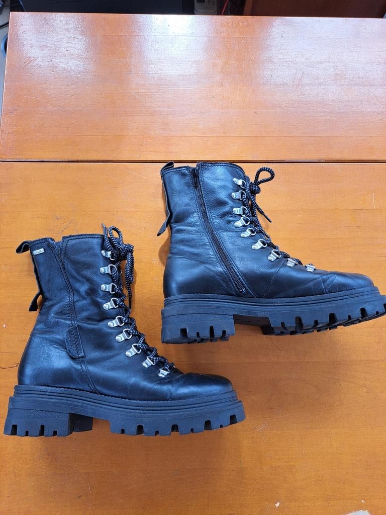 Tamaris winter enkel laarsjes, zwart maat 40, gevoerd, Tamaris, Zwart, Lage of Enkellaarzen, Ophalen of Verzenden