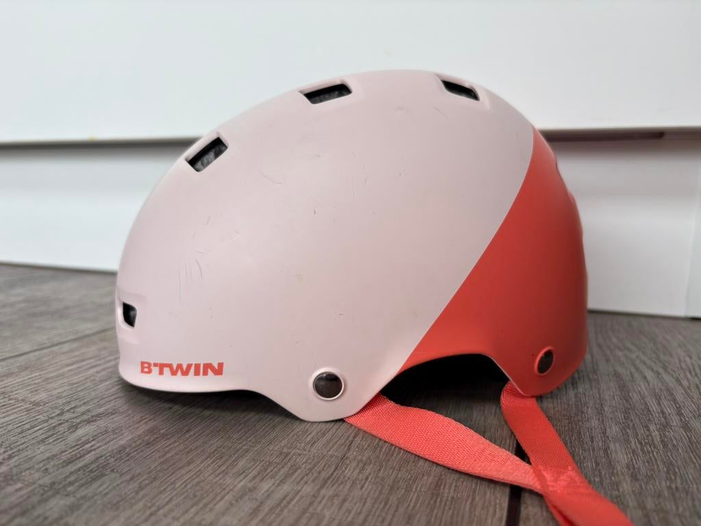 Helm kind maat xs pink 48-52 cm, Ophalen, Zo goed als nieuw, XS